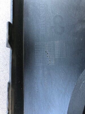 Renault Megane 2016-2018 Front Bumper In Blue Genuine [r144]