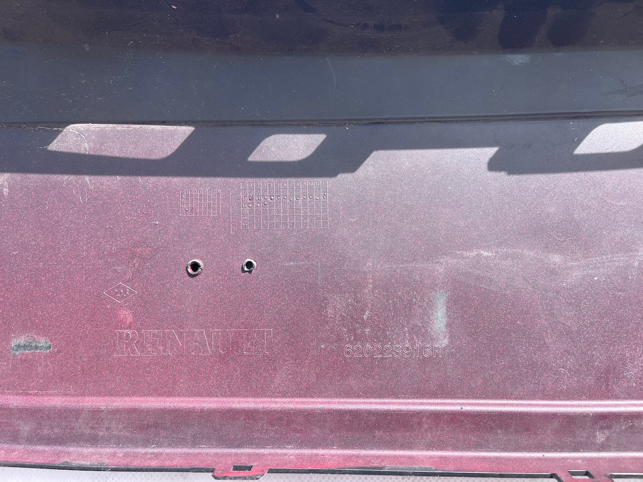 Renault Trafic Sport Business Van Sl27 2015-2020 Front Bumper Genuine [r659]