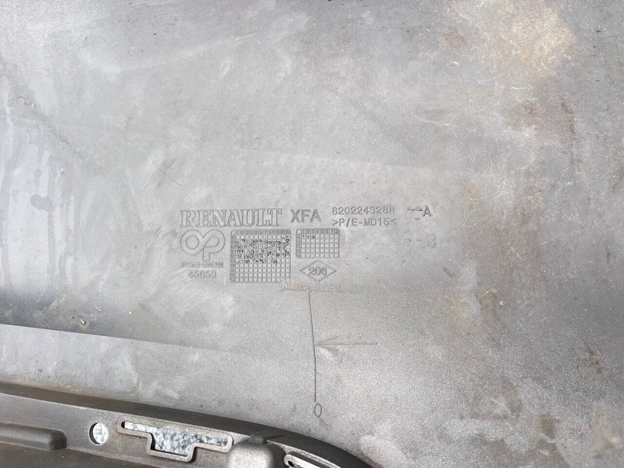 Renault Scenic Grand Scenic Mk4 2016-2019 Front Bumper Genuine [r483]