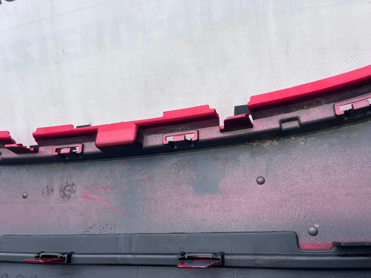 Renault Captur Edition Se Mk2 2020 - 2023 Front Bumper 4 Pdc Genuine [r654]