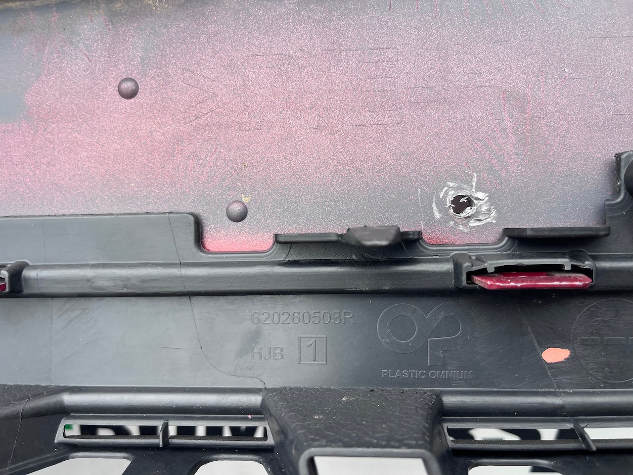 Renault Captur Edition Se Mk2 2020 - 2023 Front Bumper 4 Pdc Genuine [r654]