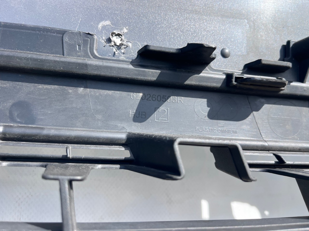 Renault Captur Dynamique Mk2 2020 - 2023 Front Bumper Genuine [r661]