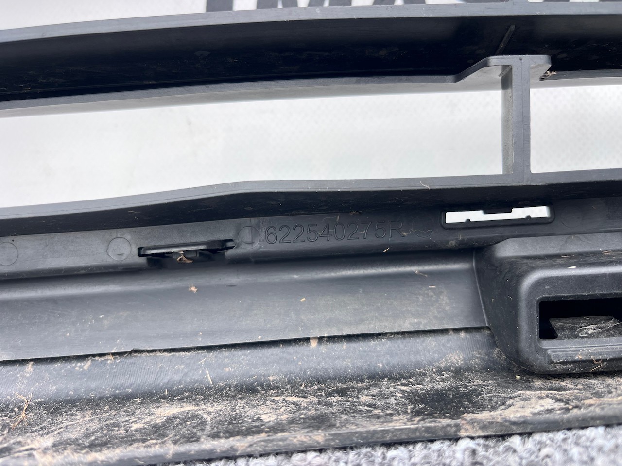 Renault Kangoo Express Van 2021-2025 Front Bumper Textured Genuine [rtxt]