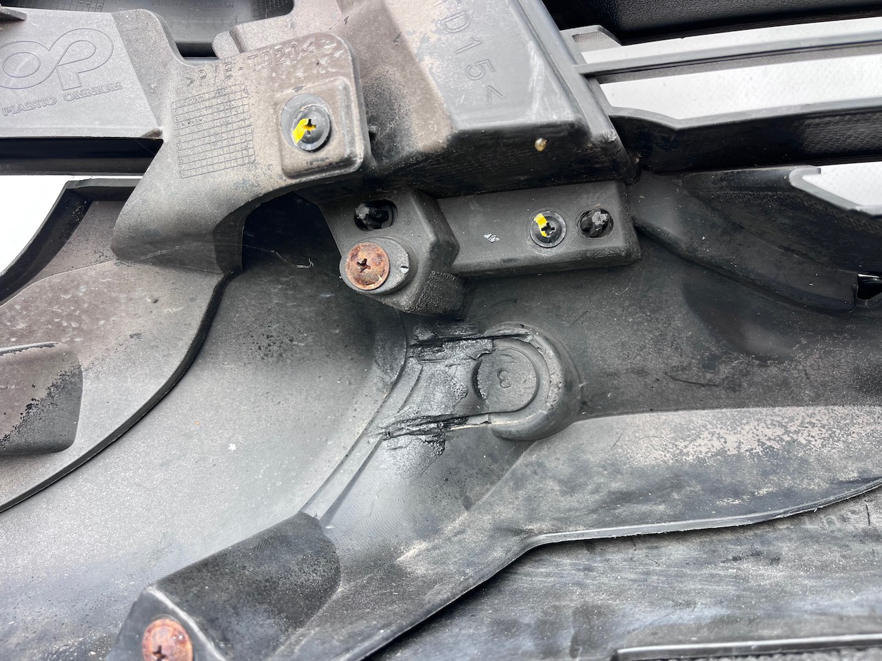 Renault Captur Energy Dynamoque Tce Lift 2017-2019 Front Bumper Genuine [r741]