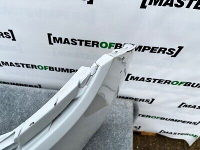 Renault Clio Mk4 Face Lifting 2016-2018 Front Bumper In White Genuine [r422]
