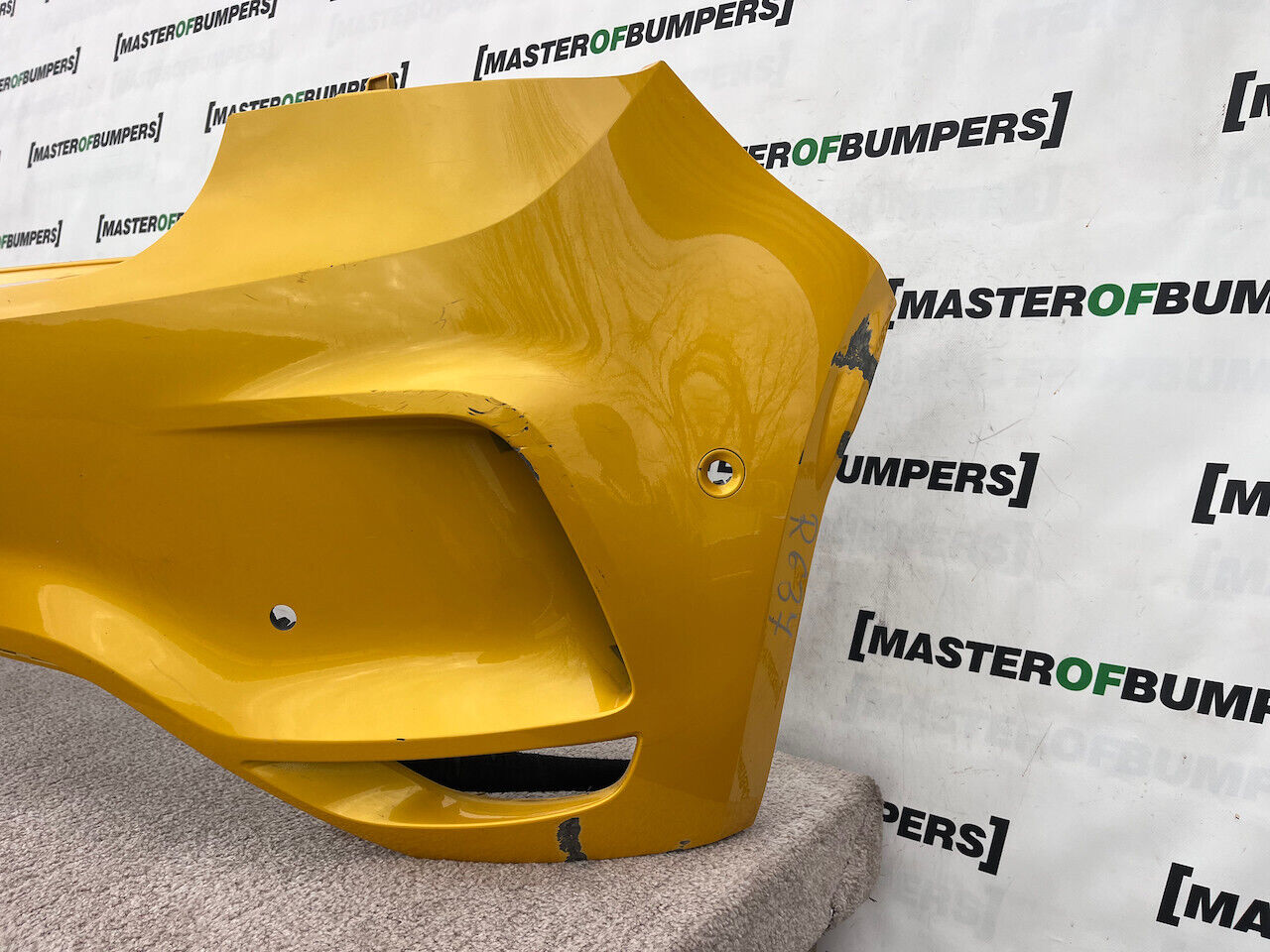 Renault Megane Rs Trophy Hatchback 2018-2023 Rear Bumper 6pdc Genuine [r637]