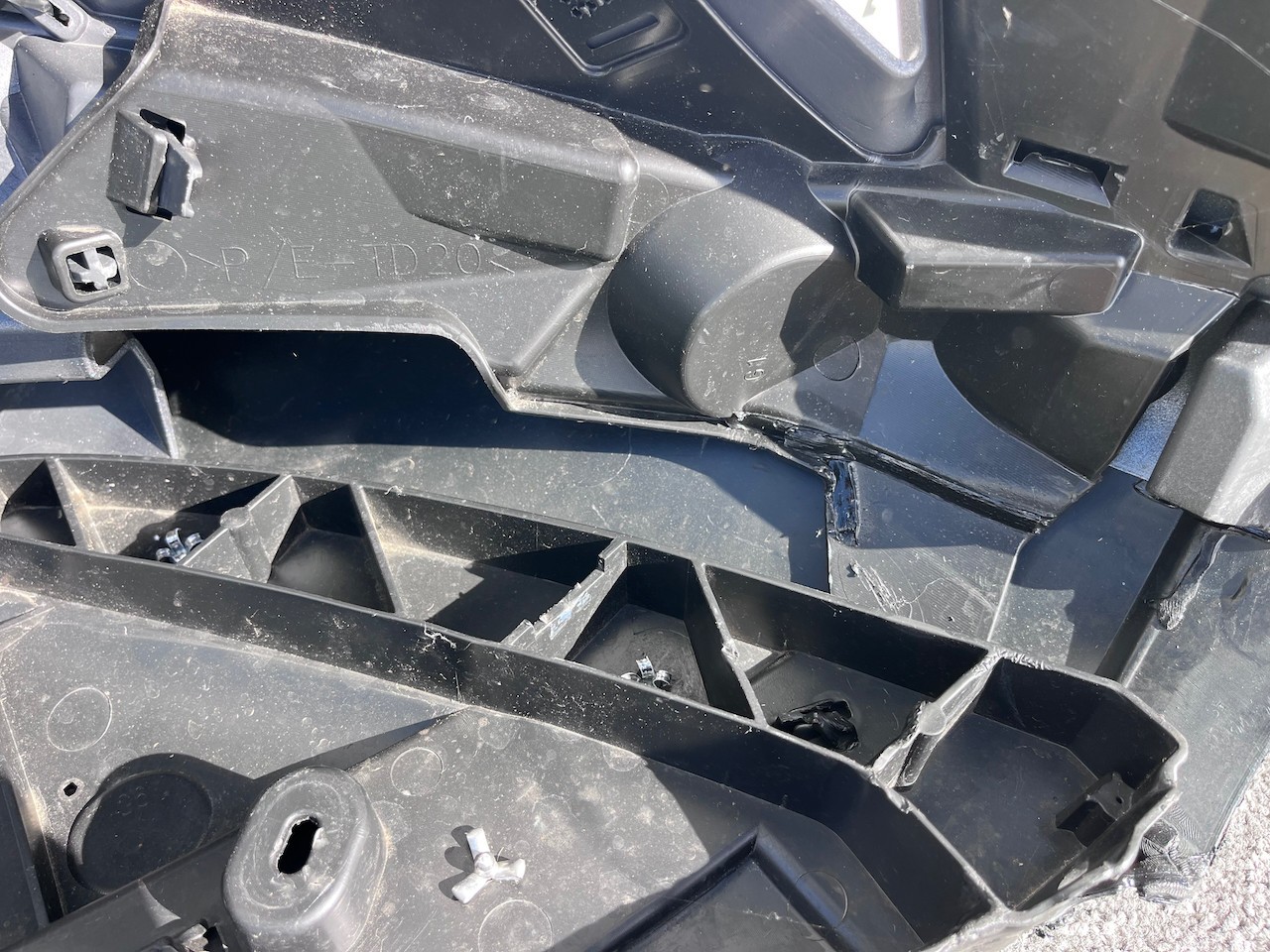 Renault Scenic E Tech Alpine Esprit 2024-on Front Bumper Genuine [r658]