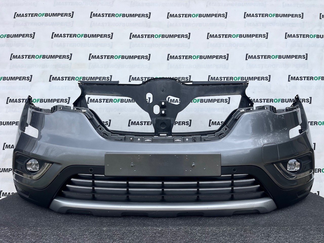 Renault Koleos Signature Gt Mk2 2016-2019 Front Bumper 6 Pdc Grey Genuine [r716]