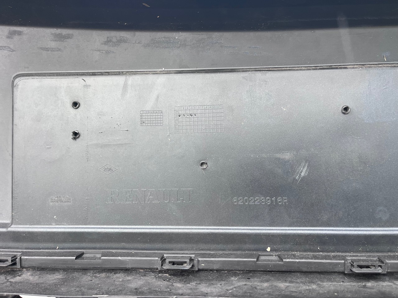 Renault Trafic Sport Van Sl27 Swb Lwb 2015-2020 Front Bumper Genuine [r738]