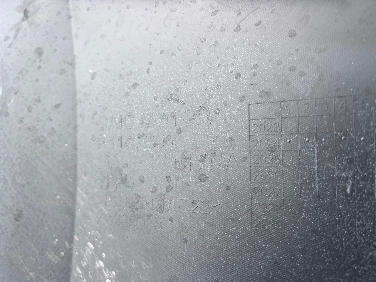 Mg Zs Hybrid+ E Crossover Mk2 2024-on Front Bumper 4 Pdc Genuine [p579]