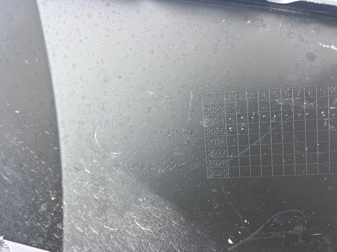 Mg Zs Hybrid+ E Crossover Mk2 2024-on Front Bumper 4 Pdc Genuine [p543]