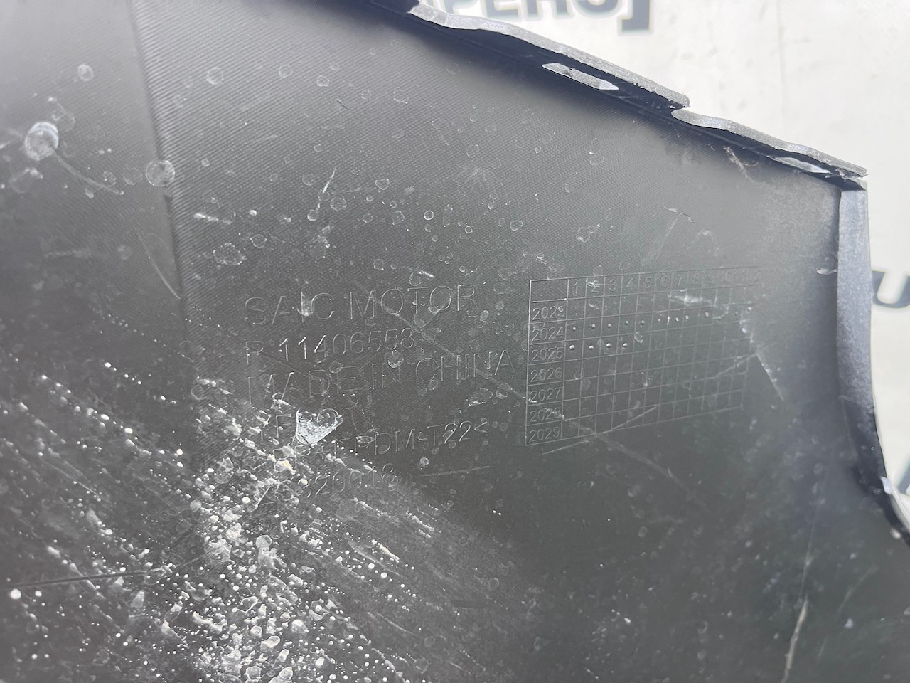 Mg Zs Hybrid+ E Crossover Mk2 2024-2027 Front Bumper Genuine [p666]