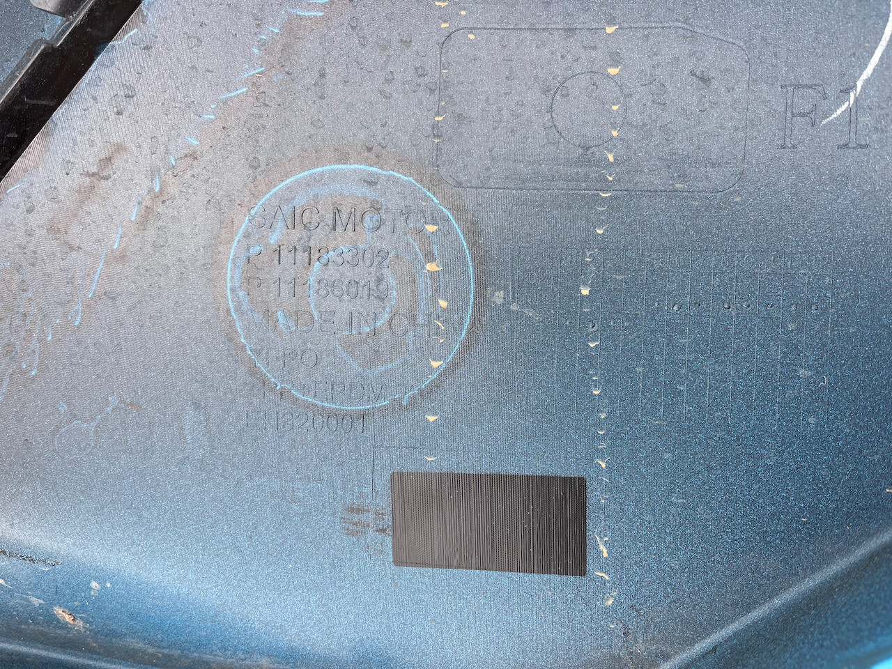 Mg Motors Mg4 Trophy Se Hatchback 2022-on Front Bumper Genuine [p422]