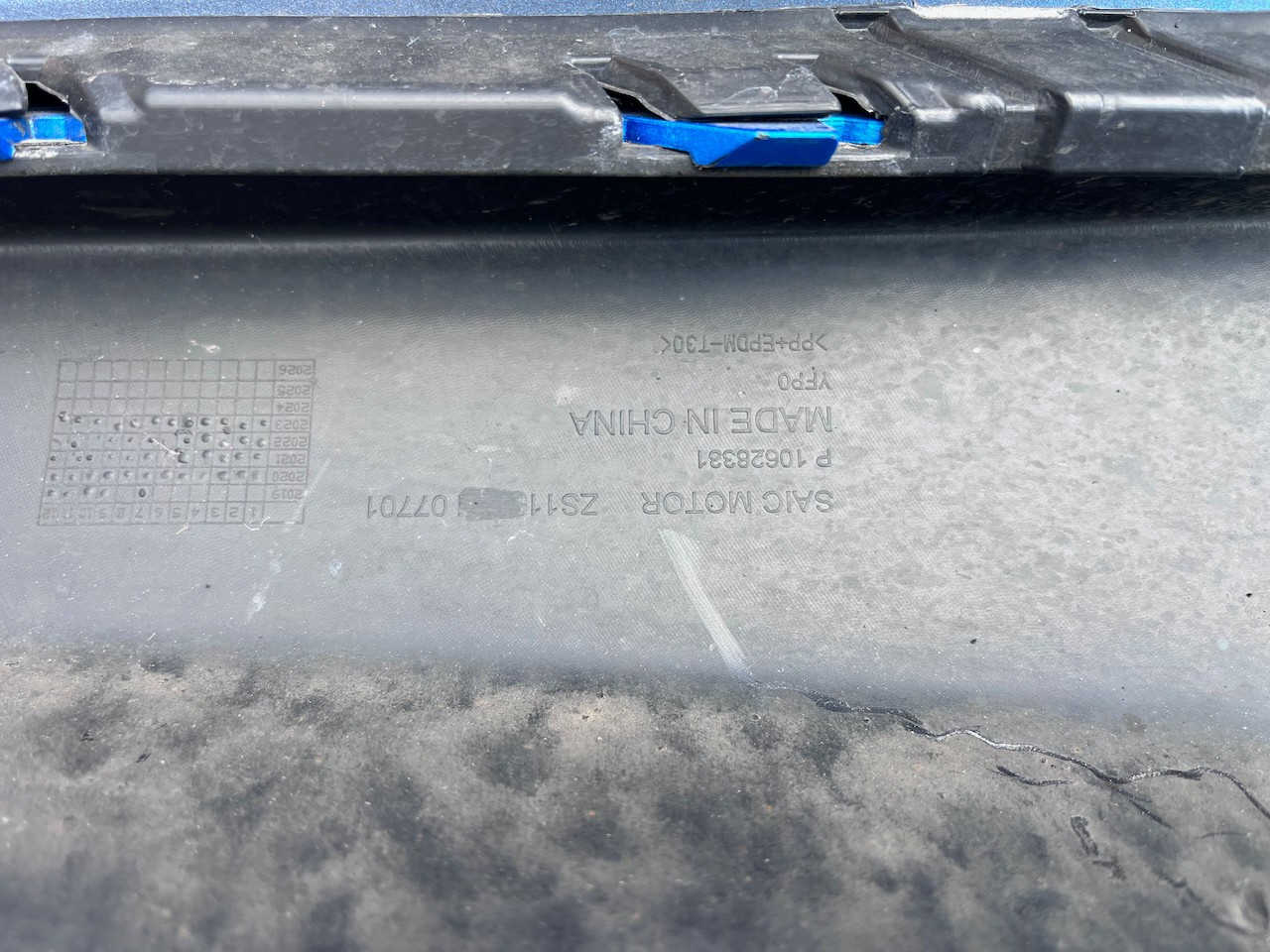 Mg Zs Exclusive Crossover Lift 2022-2024 Front Bumper Genuine [p226]