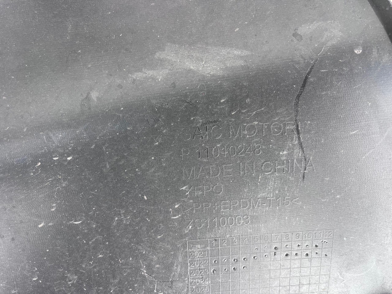 Mg Zs Ev Trophy Se Electric 2022-2024 Front Bumper Genuine [p521]