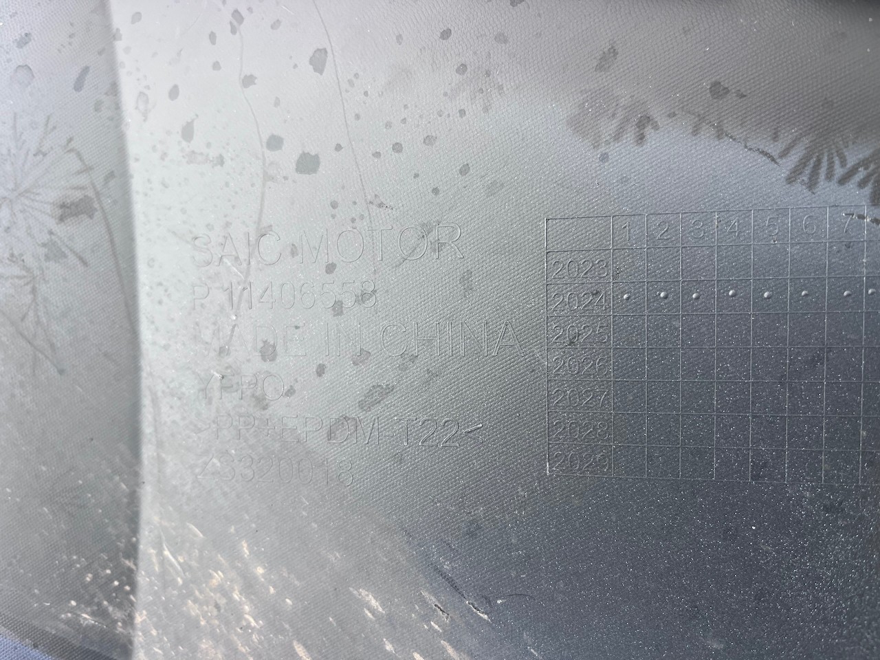 Mg Zs Hybrid+ E Crossover Mk2 2024-on Front Bumper 4 Pdc Genuine [p580]