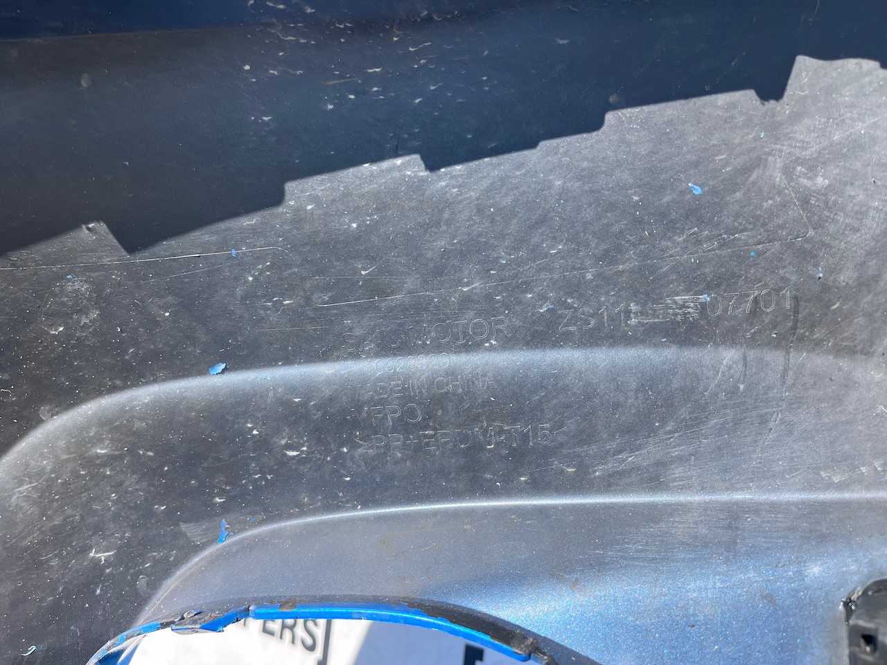 Mg Zs Exclusive Crossover Lift 2022-2024 Front Bumper Genuine [p644]