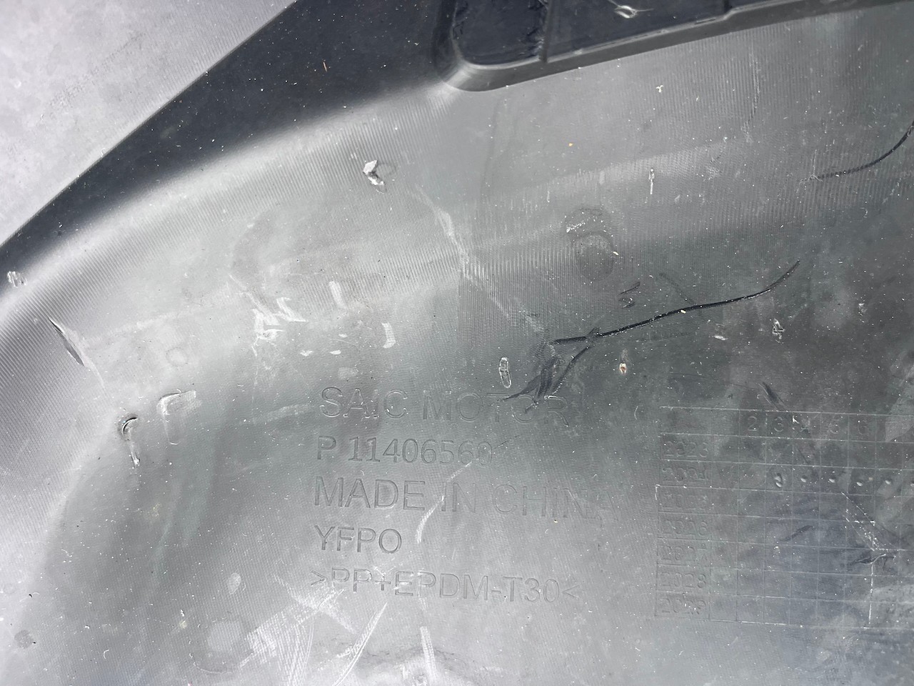 Mg Zs Hybrid+ E Crossover Mk2 2024-2027 Front Bumper Genuine [p664]