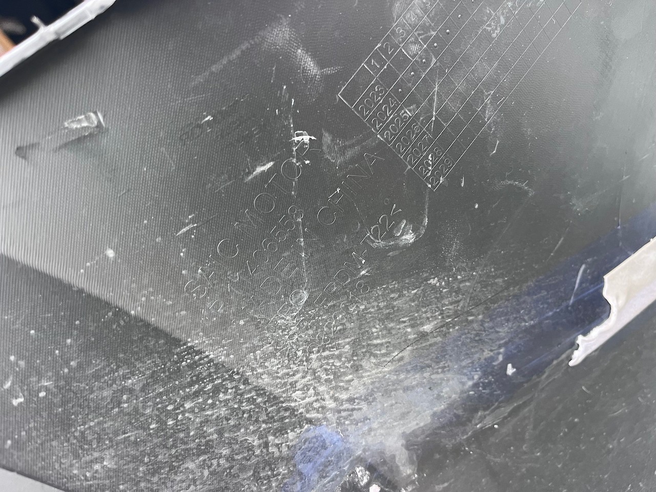 Mg Zs Hybrid+ E Crossover Mk2 2024-2027 Front Bumper Genuine [p664]