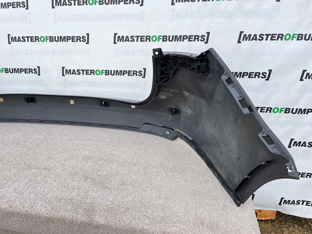 Seat Ibiza Estate Mk4 2008-2014 Rear Bumper Black 4 Pdc Genuine [v343]