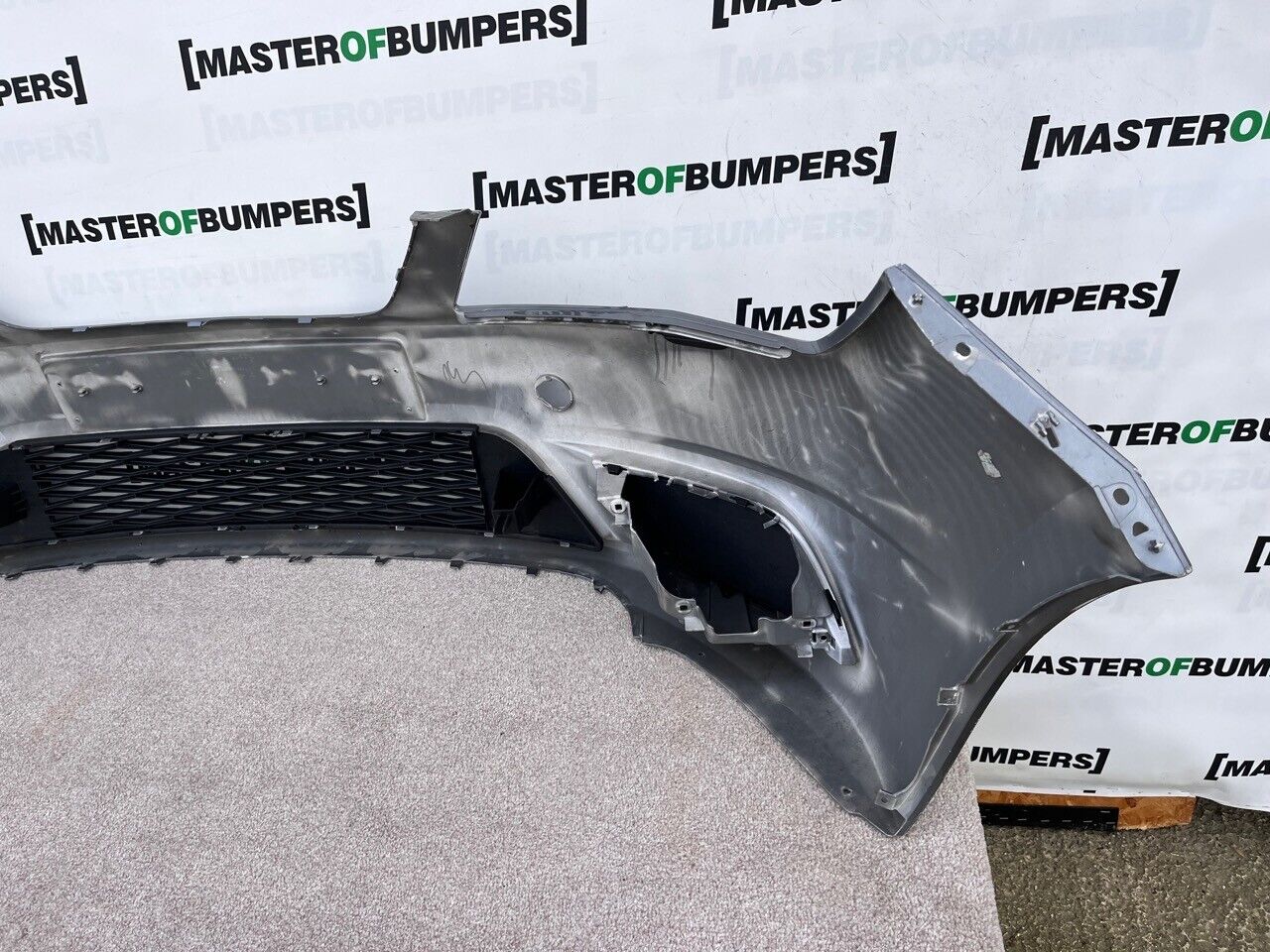 Seat Toledo Se Mk3 2012-2016 Front Bumper Grey No Pdc  + Jets Genuine [o356]