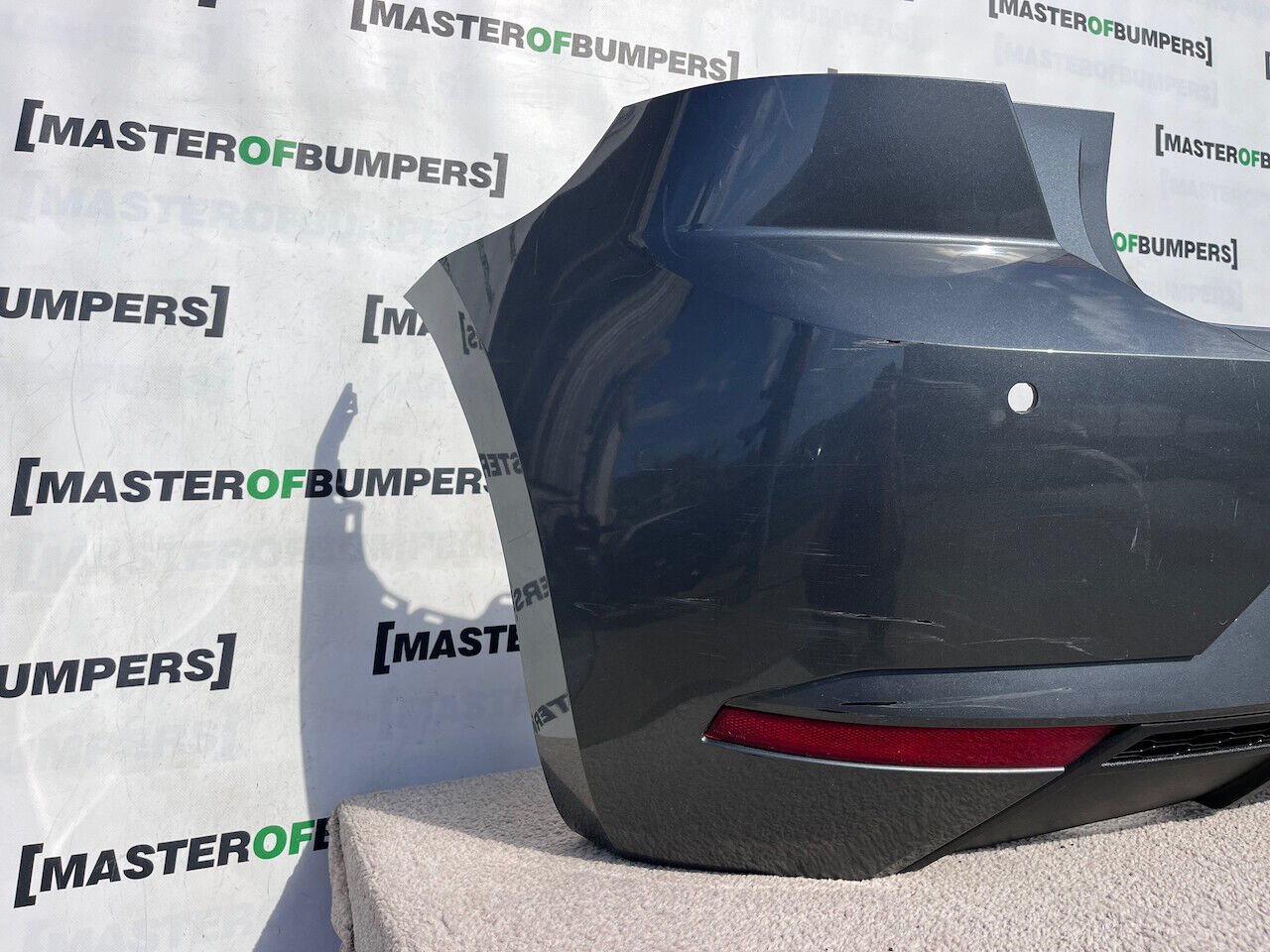 Seat Ibiza Se Technology Mk5 Hatchback 2017-2023 Rear Bumper Genuine [o561]