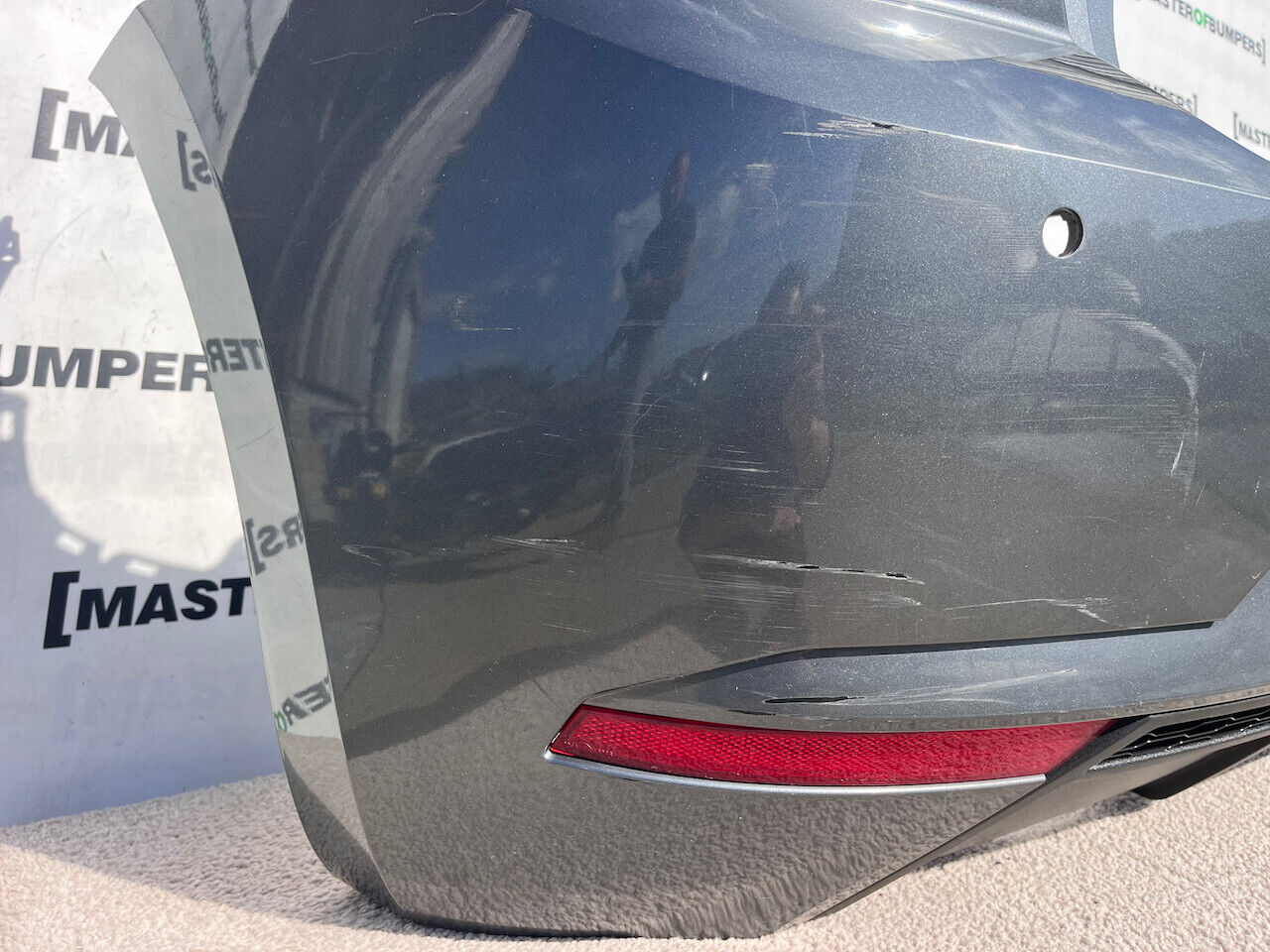 Seat Ibiza Se Technology Mk5 Hatchback 2017-2023 Rear Bumper Genuine [o561]