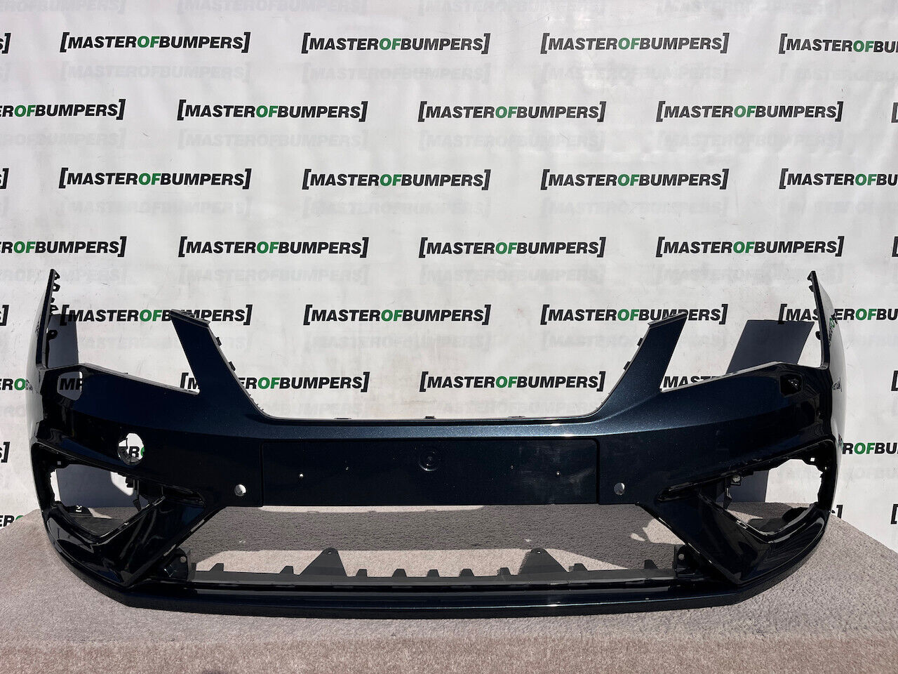 Seat Leon Fr Mk3 Face Lifting 2016-2019 Front Bumper 4 Pdc + Jet Genuine [o565]