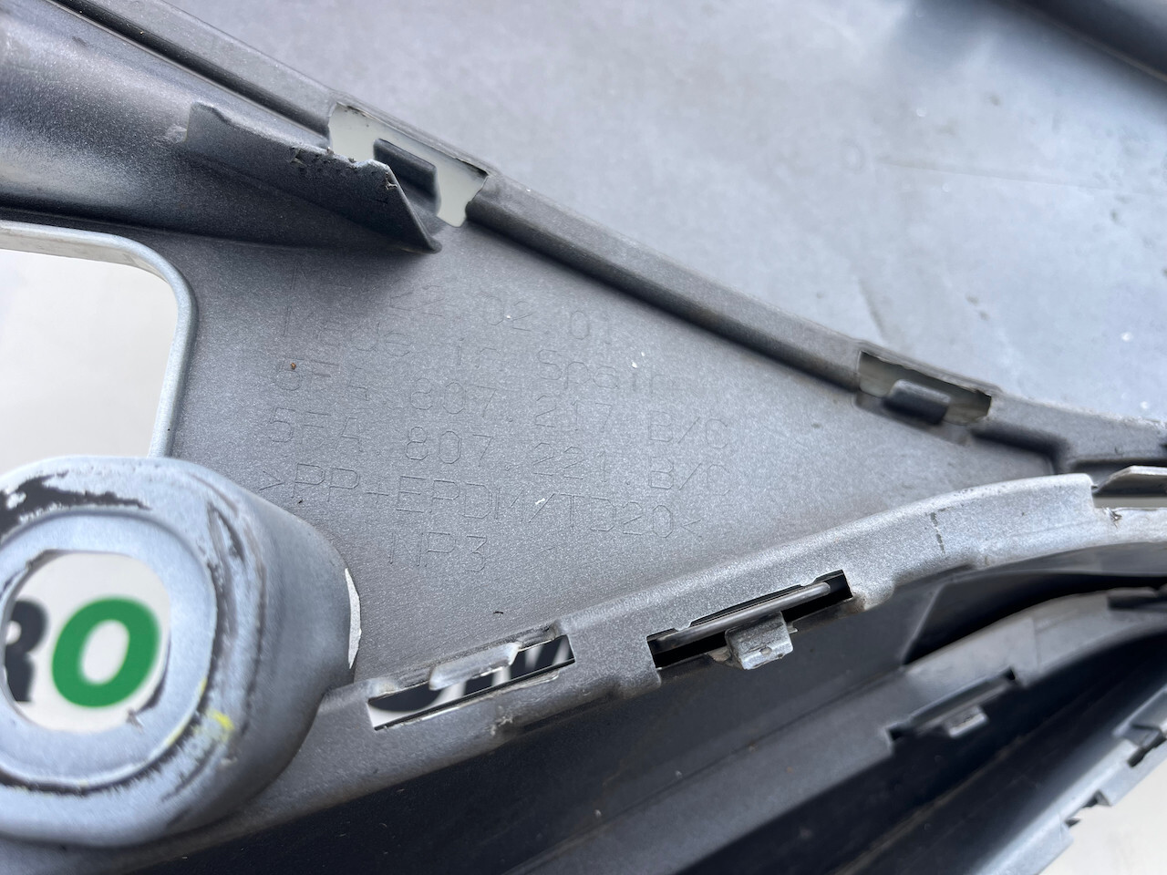 Cupra Leon Fr Hatchback Estate 2021-on Front Bumper 6 Pdc Genuine [o577]