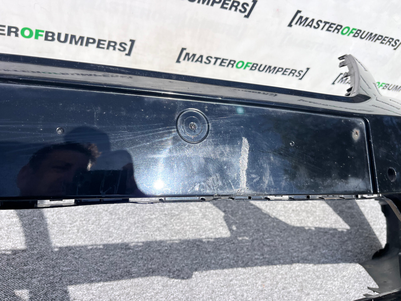 Seat Leon Fr Mk3 Lift Hatchback 2016-2019 Front Bumper 4 Pdc Jets Genuine [o582]