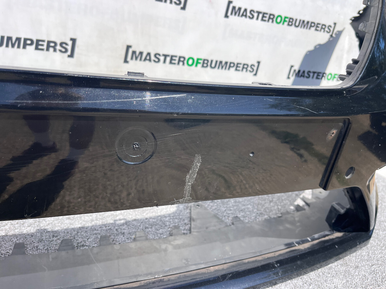 Seat Leon Fr Mk3 Lift Hatchback 2016-2019 Front Bumper 4 Pdc Jets Genuine [o582]