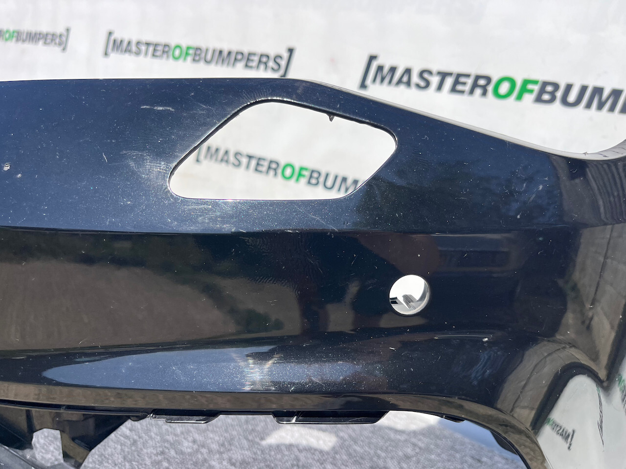 Seat Leon Fr Mk3 Lift Hatchback 2016-2019 Front Bumper 4 Pdc Jets Genuine [o582]