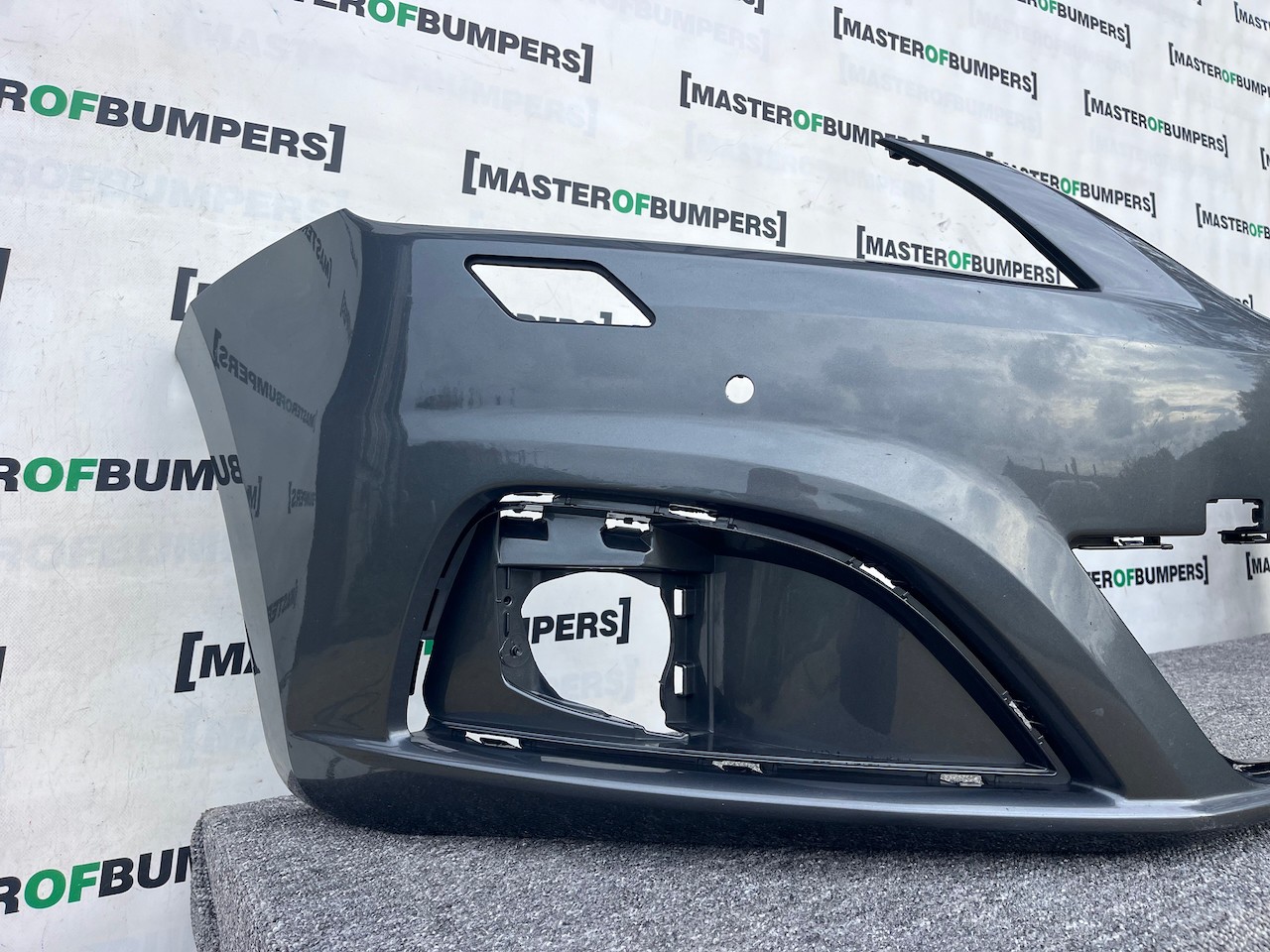 Seat Alhambra Cr Ecomotive Mpv 2012-2020 Front Bumper 4 Pdc +jets Genuine [o605]