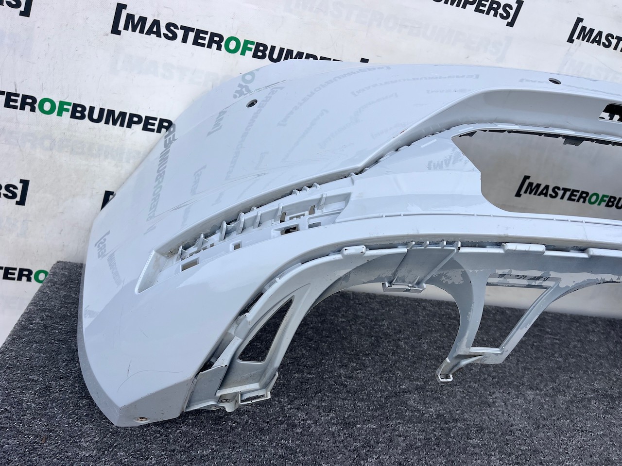Seat Leon Cupra Fr Hatchback Mk3 2013-2016 Rear Bumper 4 Pdc Genuine [o621]