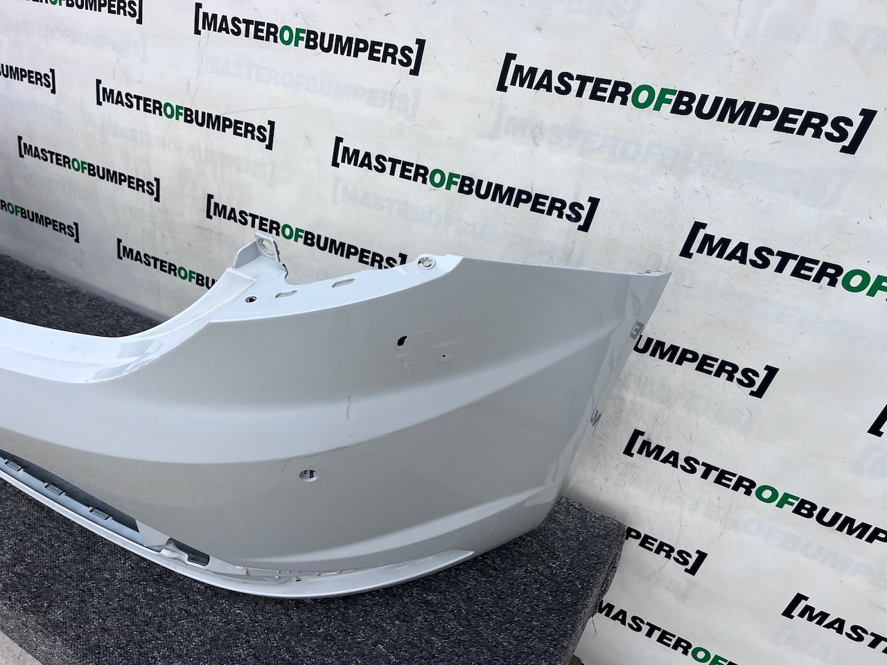 Seat Leon Cupra Fr Hatchback Mk3 2013-2016 Rear Bumper 4 Pdc Genuine [o621]