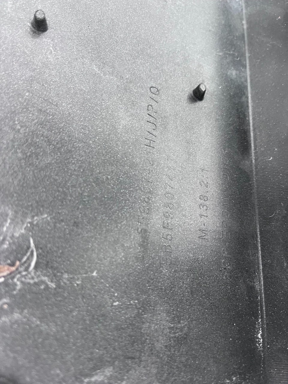 Seat Leon Estate Mk3 2013-2016 Rear Bumper 4 Pdc Genuine [o625]