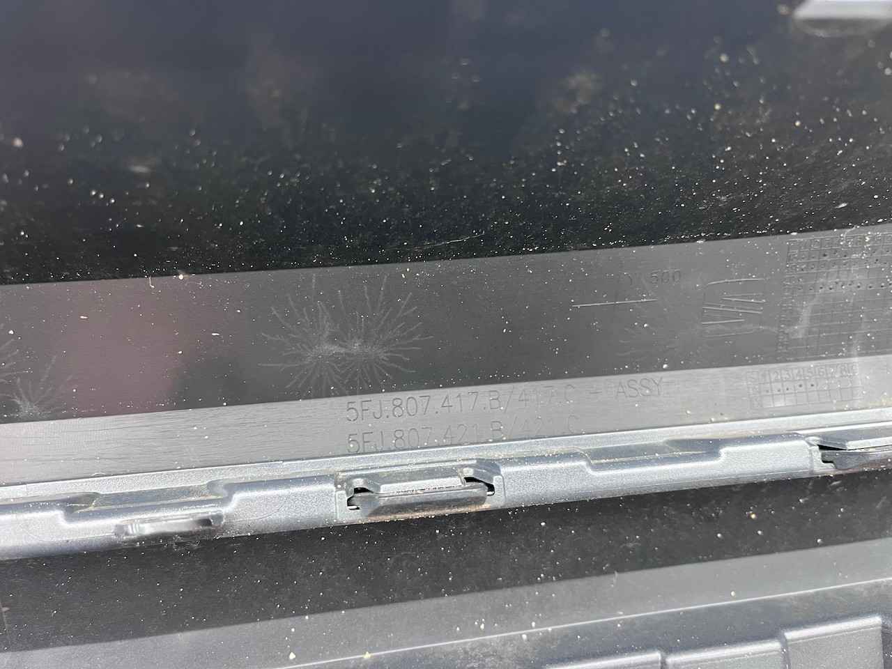 Seat Tarraco Fr Sport Suv 2018-2023 Rear Bumper 6 Pdc Genuine [o635]