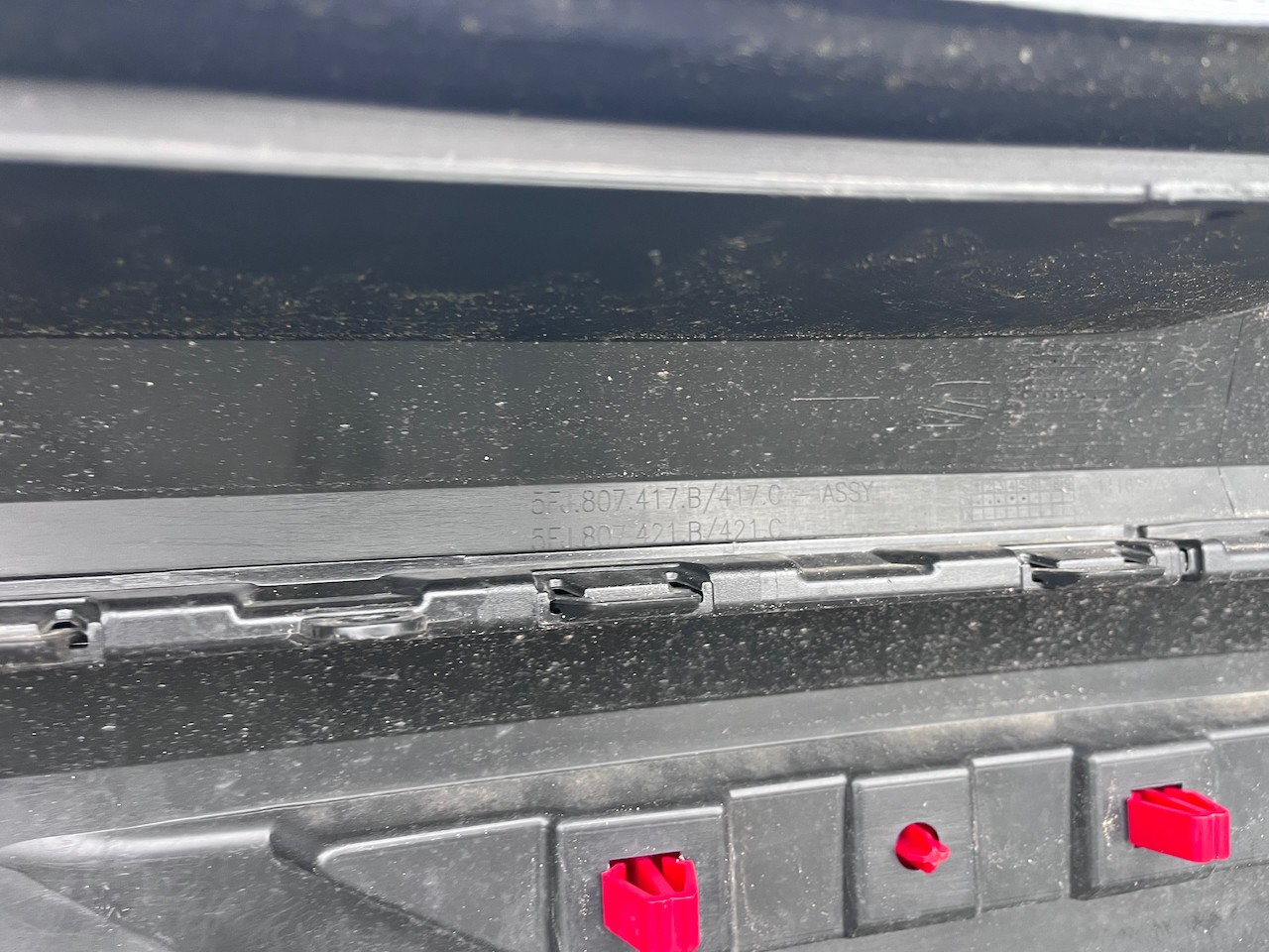 Seat Tarraco Fr Sport Suv 2018-2023 Rear Bumper 6 Pdc Genuine [o637]