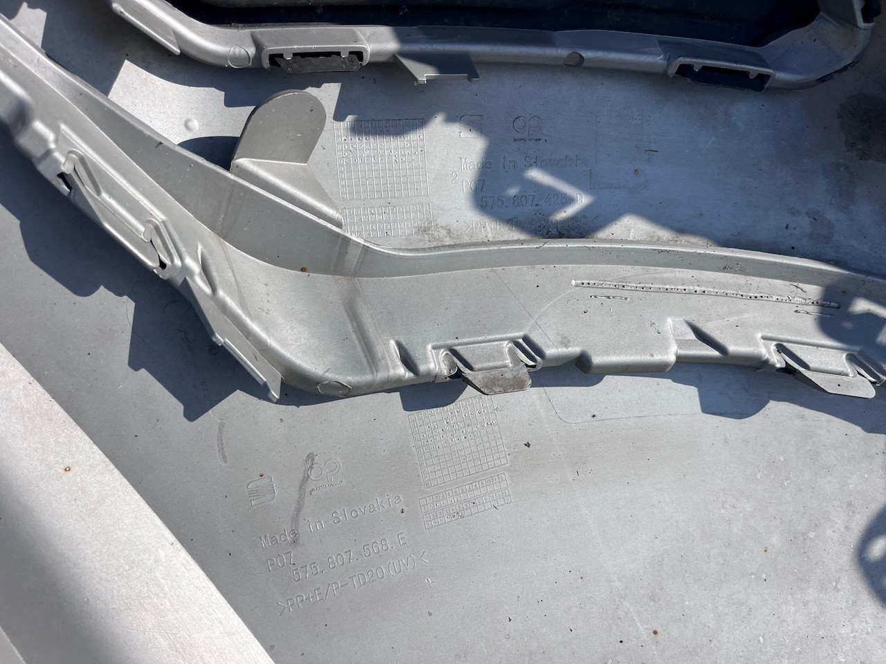 Seat Ateca Fr Tsi Evo Suv 2020-2025 Rear Bumper 4 Pdc Genuine [v649]