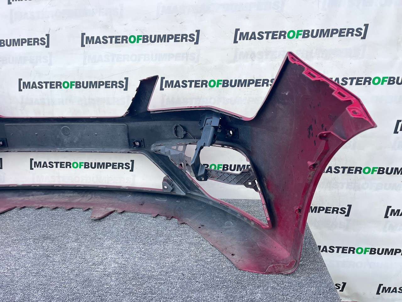 Seat Leon Fr Mk3 Lift Hatchback 2017-2019 Front Bumper 4 Pdc Jets Genuine [o651]