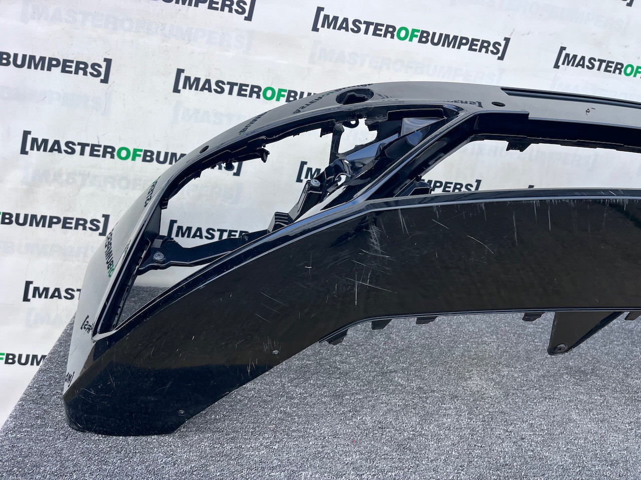 Seat Leon Fr Mk3 Lift Hatchback 2017-2019 Front Bumper 4 Pdc Jets Genuine [o653]