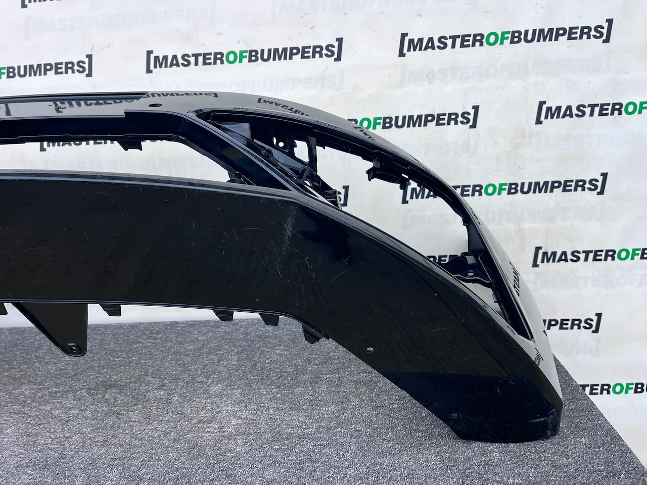 Seat Leon Fr Mk3 Lift Hatchback 2017-2019 Front Bumper 4 Pdc Jets Genuine [o653]