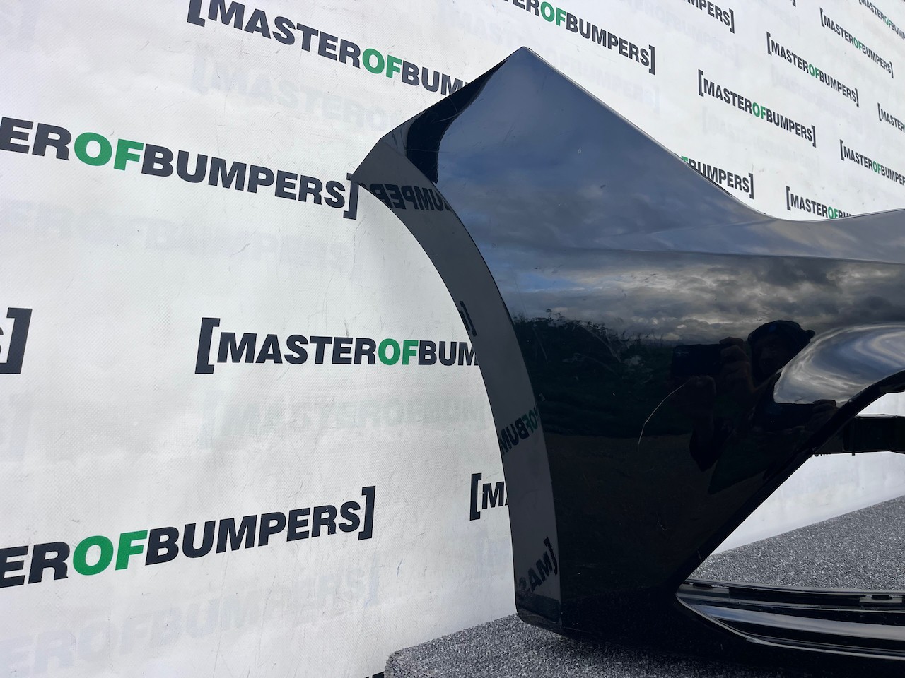 Seat Leon Fr Mk3 Lift Hatchback 2017-2019 Front Bumper 4 Pdc Jets Genuine [o653]