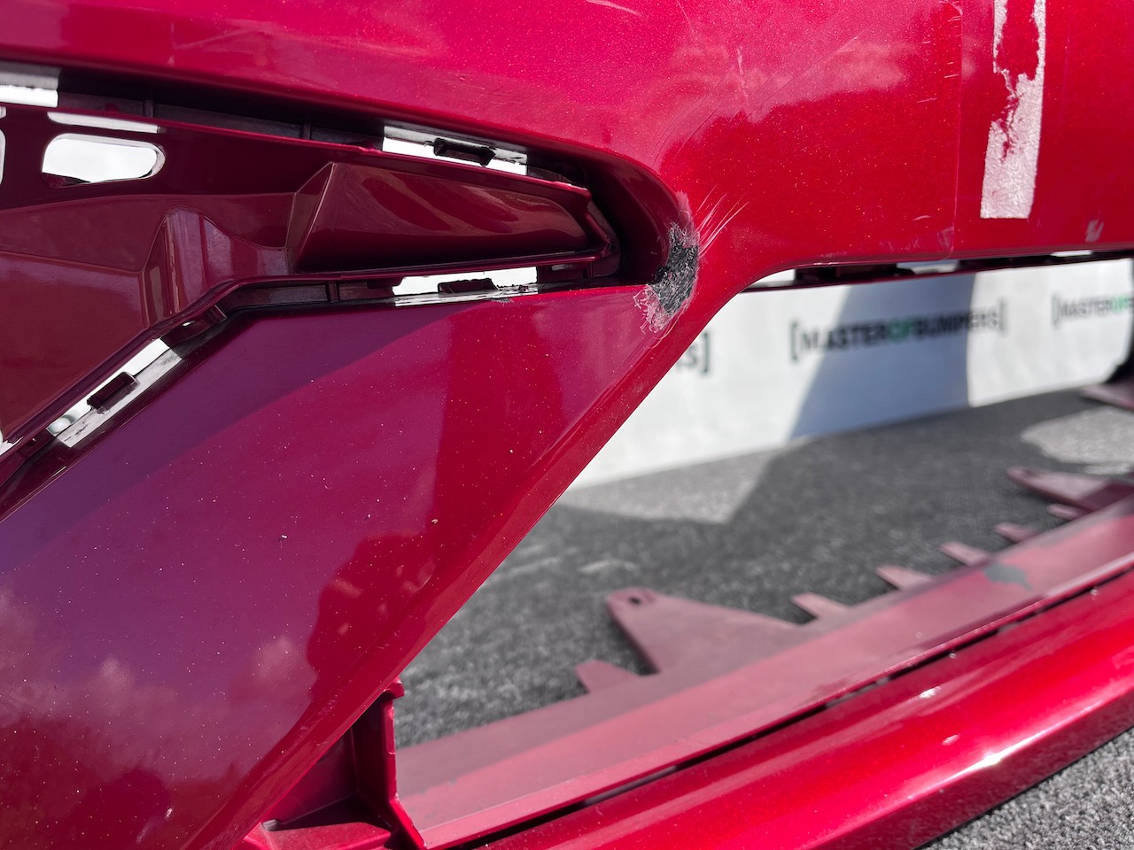 Seat Leon Fr Mk3 Lift Hatchback 2017-2019 Front Bumper No Pdc Genuine [o658]