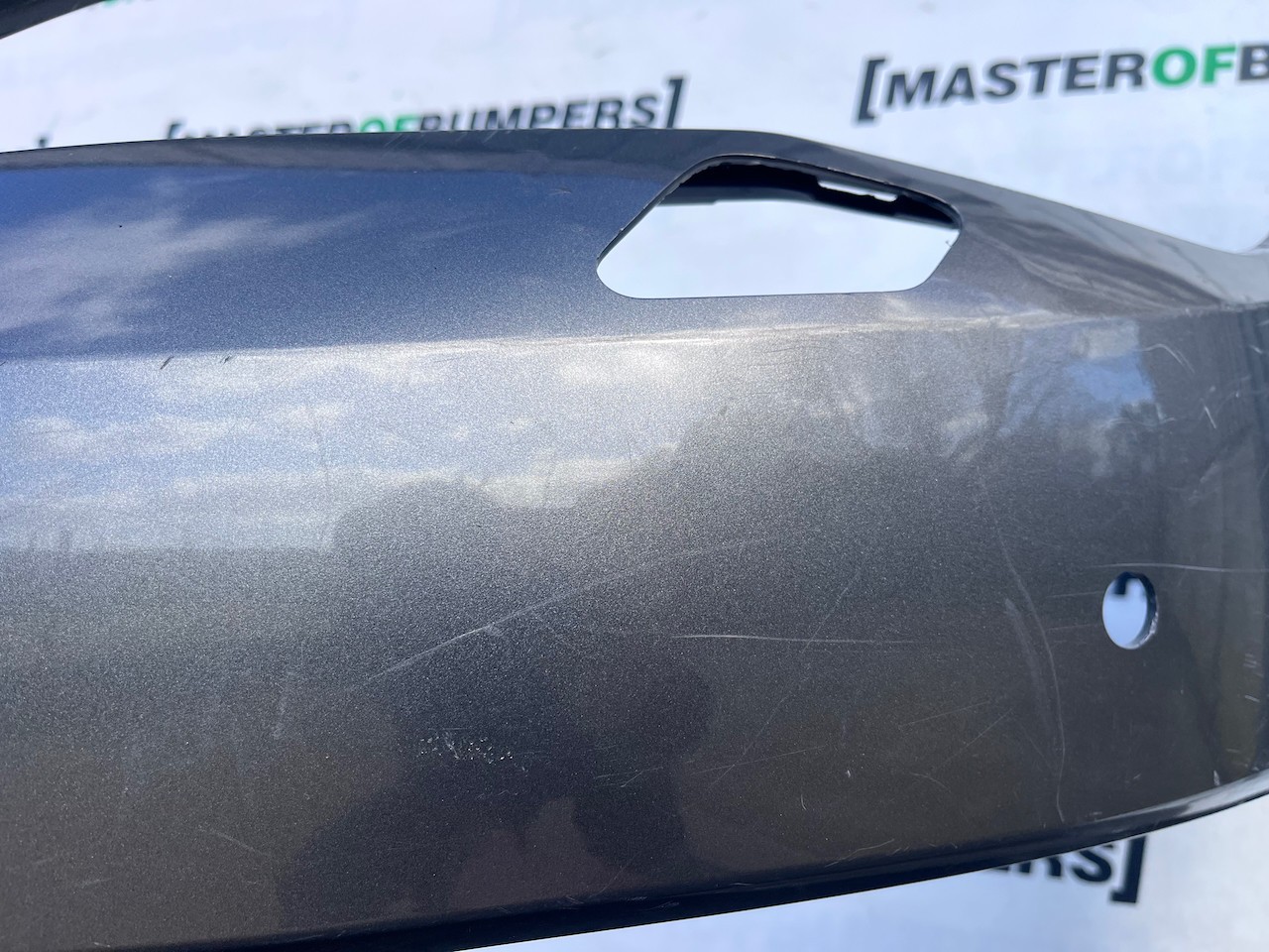 Seat Leon Fr Mk3 Hatchback 2013-2016 Front Bumper 4 Pdc Jets Genuine [o665]