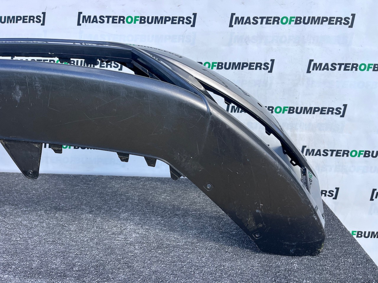 Seat Leon Fr Mk3 Hatchback 2013-2016 Front Bumper 4 Pdc Jets Genuine [o665]
