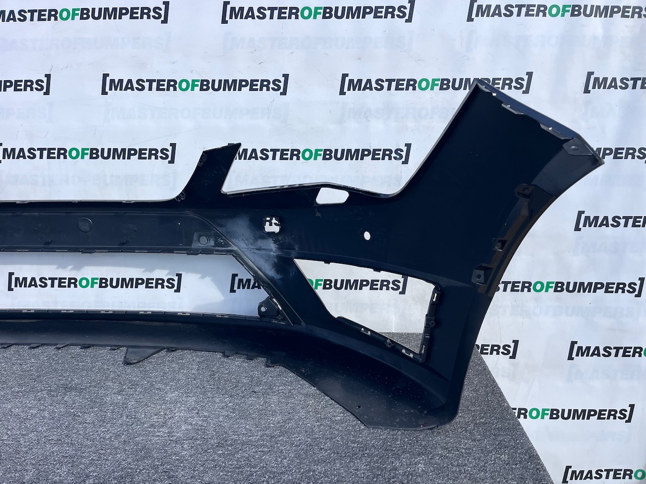 Seat Leon Fr Mk3 Hatchback 2013-2016 Front Bumper 4 Pdc Jets Genuine [o665]