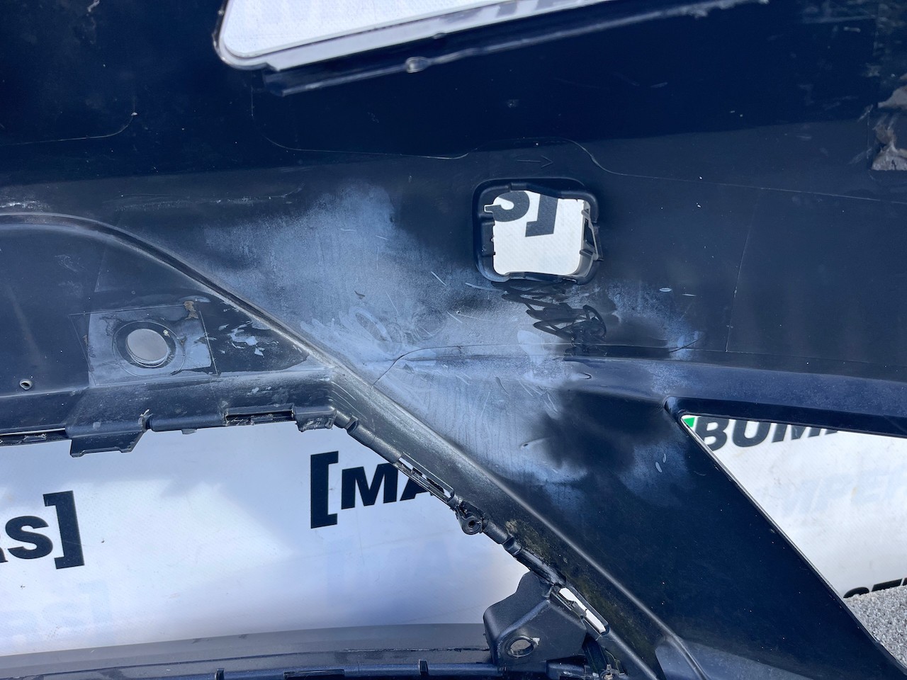 Seat Leon Fr Mk3 Hatchback 2013-2016 Front Bumper 4 Pdc Jets Genuine [o665]