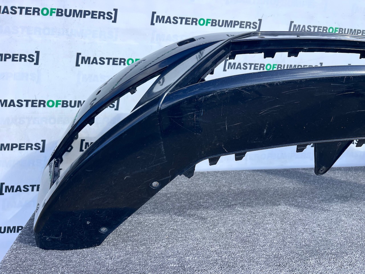 Seat Leon Fr Mk3 Hatchback 2013-2016 Front Bumper 4 Pdc Jets Genuine [o666]