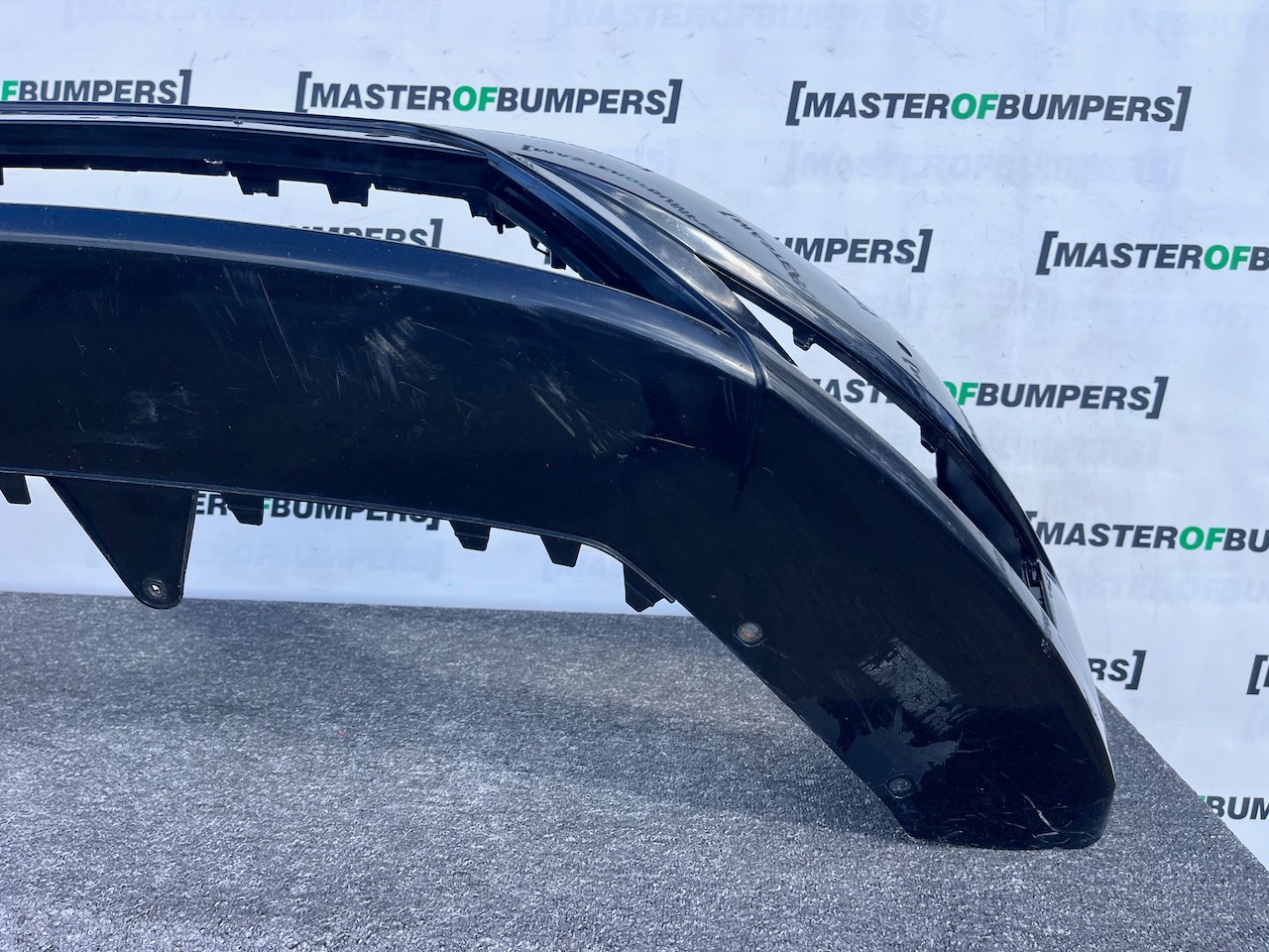 Seat Leon Fr Mk3 Hatchback 2013-2016 Front Bumper 4 Pdc Jets Genuine [o666]